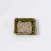 Minoyaki Square Small Dish Green 美濃焼 - Image 3